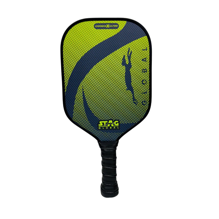 STAG GLOBAL Carbon X Ultra Pickleball Bat with 3 Balls and Cover | 16mm Pickleball Paddle |  Protection for Pro-Level Play