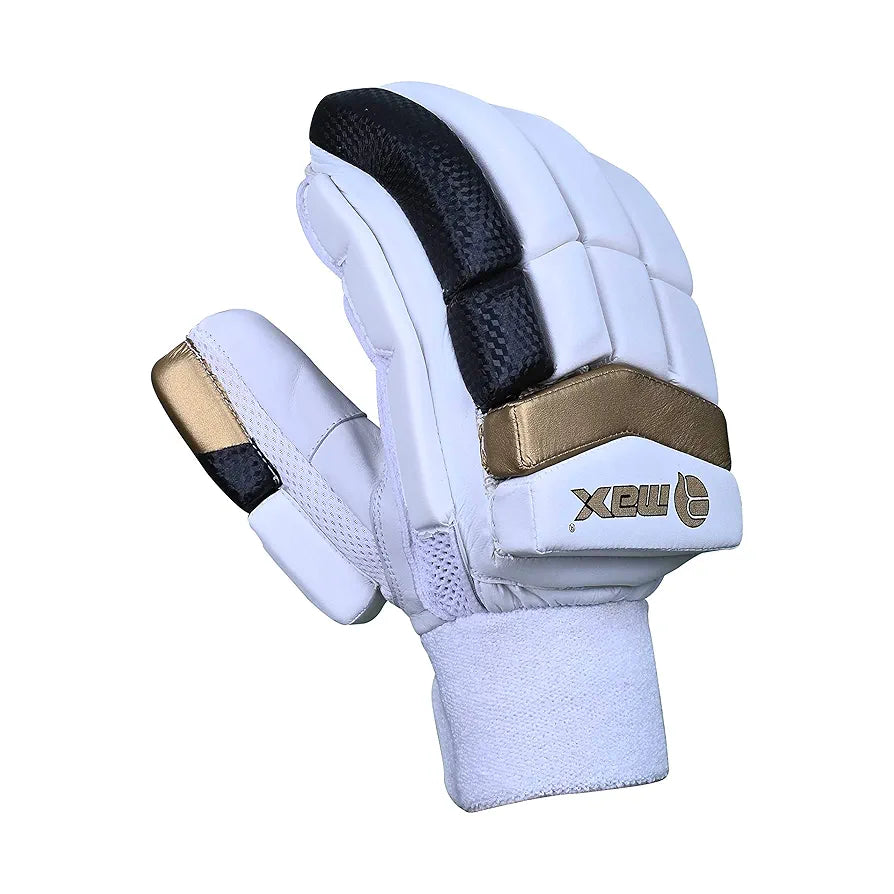 RMAX Unisex Leather & PU Cricket Batting Gloves 