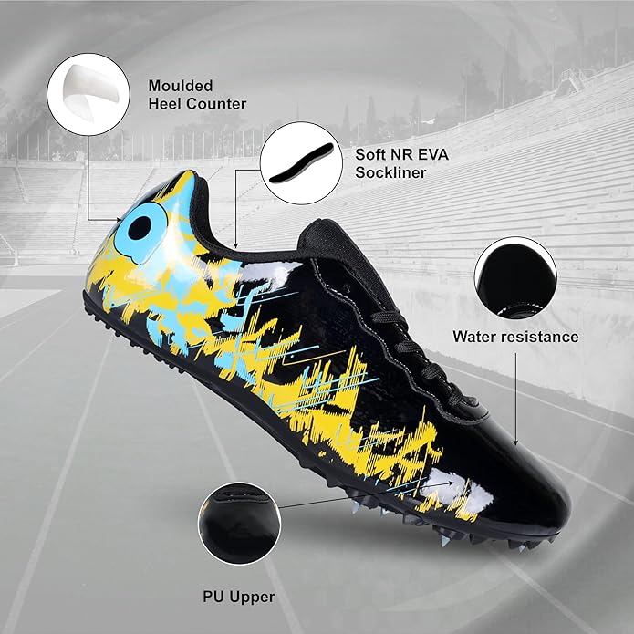 Aivin Fast Running Spike Shoes for Men