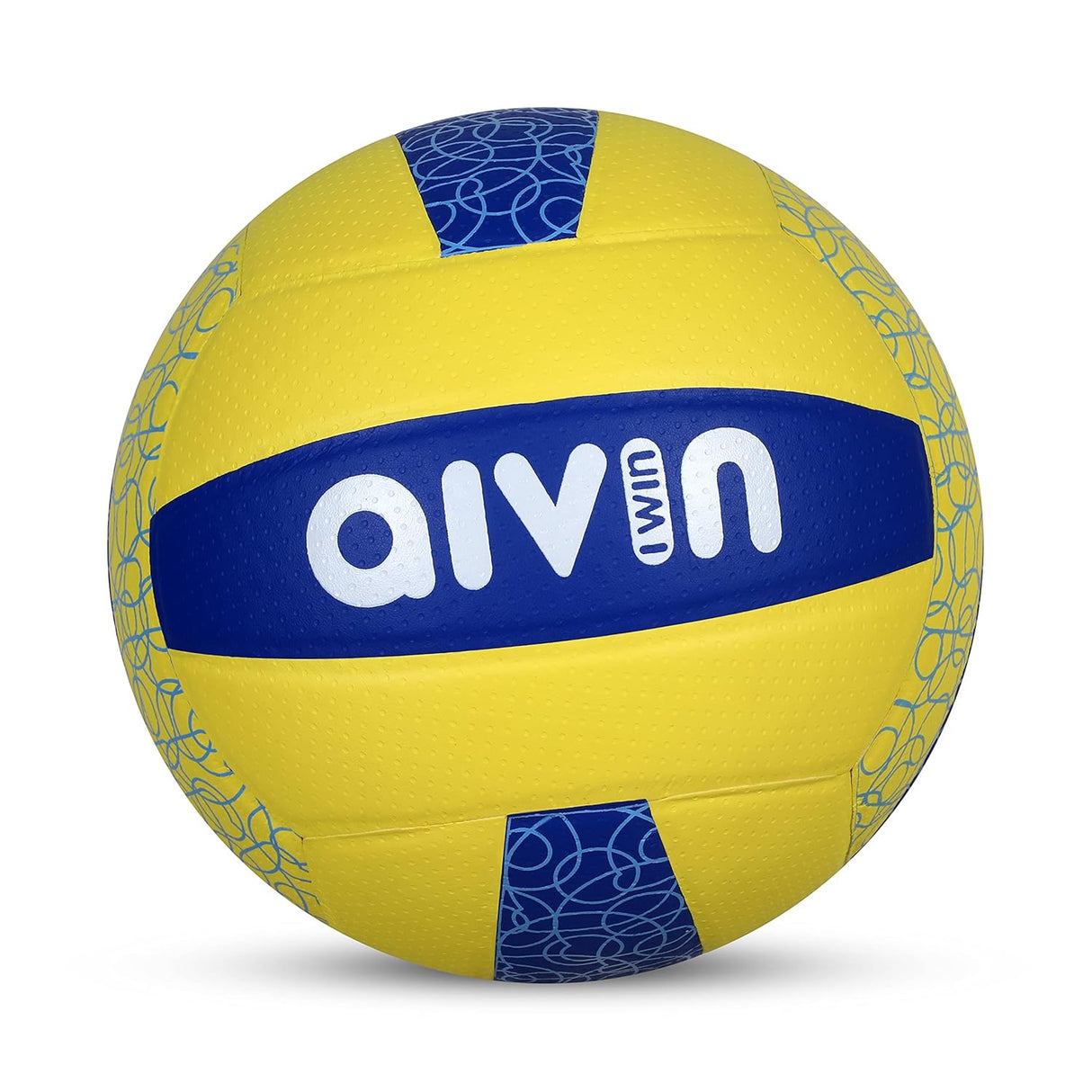 AIVIN Spectre Volleyball,Volleyball Game, for Match Ball, Training Ball, Indoor, Outdoor Ball, Durable for Practice, Waterproof and Suitable for All Surface, 18 Panel, (Yellow) Size-4