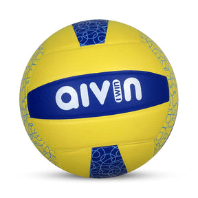 AIVIN Spectre Volleyball,Volleyball Game, for Match Ball, Training Ball, Indoor, Outdoor Ball, Durable for Practice, Waterproof and Suitable for All Surface, 18 Panel, (Yellow) Size-4