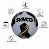 SYNCO Hyper Seam Football | TPU Machine Stitched | Match Ball | Size-5