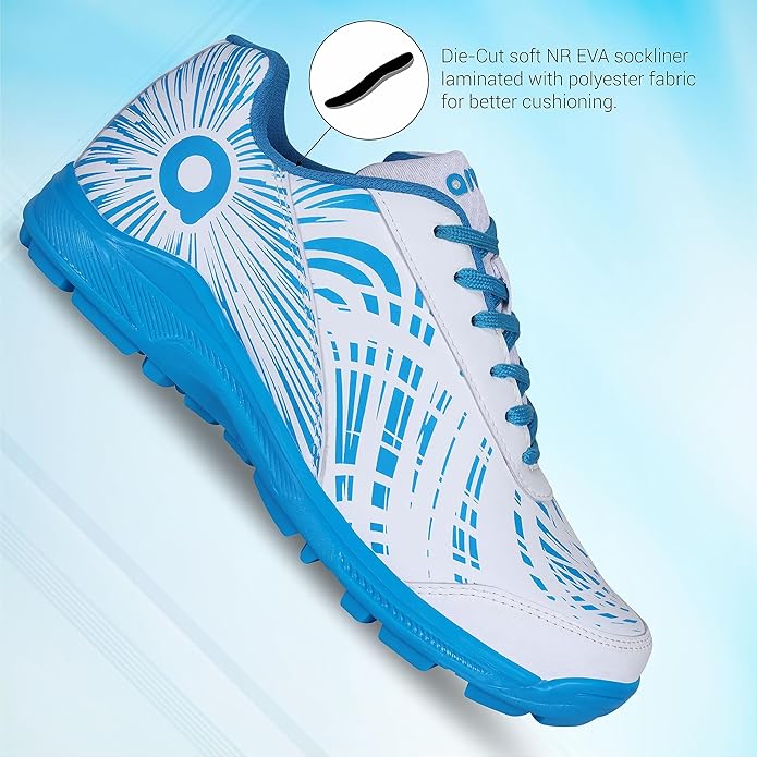Aivin County Cricket Shoes for Men with Synthetic Leather Upper/Sports Shoes/EVA Sock Liner for Sports/Leightweight Shoe