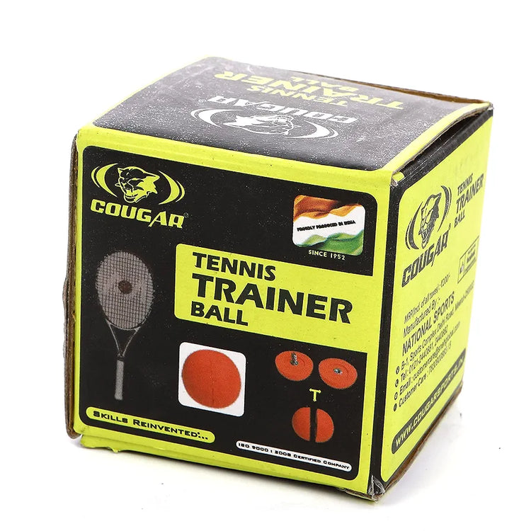 Cougar Rubber Tennis Trainer Ball Practice Single Self-Study Training Ball 