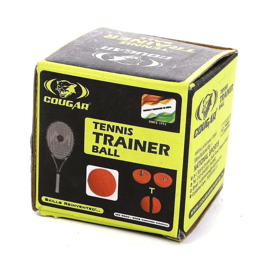 Cougar Rubber Tennis Trainer Ball Practice Single Self-Study Training Ball 