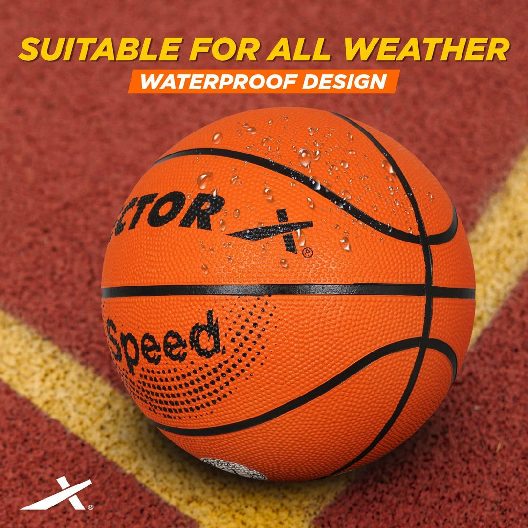 Vector X SPEED Basketball with Free Air Needle with Pump  (Size-7)