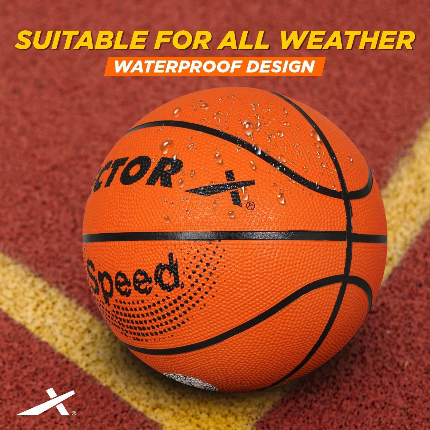 Vector X SPEED Basketball with Free Air Needle with Pump  (Size-7)