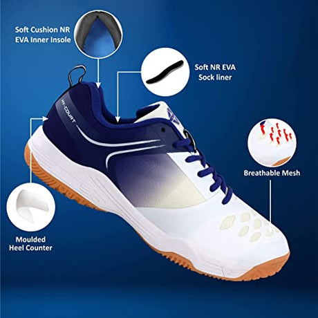 Nivia HY-Court 2.0 Badminton Shoe | Noah Sports