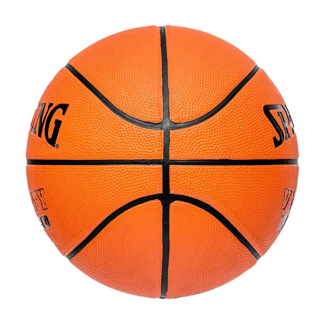 Spalding Varsity TF-150 Rubber Basketball with Free Air Needle (Size-7, Color: Orange), Pack of 1