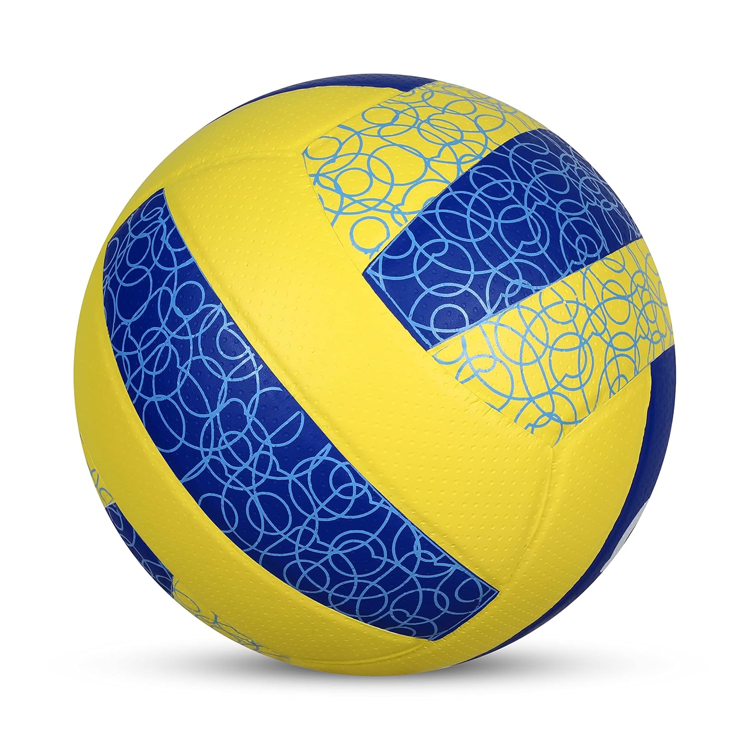 AIVIN Spectre Volleyball,Volleyball Game, for Match Ball, Training Ball, Indoor, Outdoor Ball, Durable for Practice, Waterproof and Suitable for All Surface, 18 Panel, (Yellow) Size-4