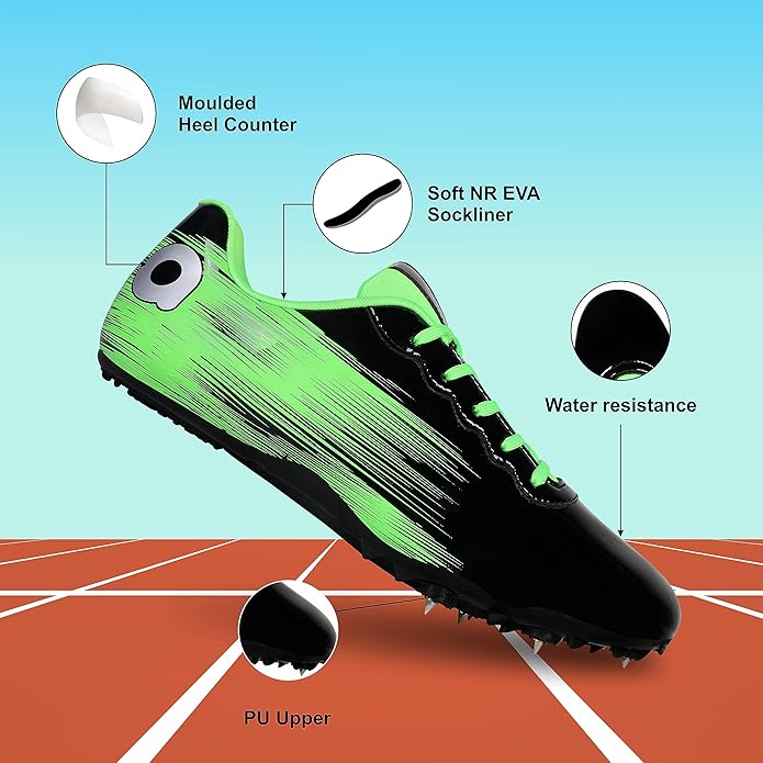 AIVIN Race Running Spikes for Men/Comfortable and Lightweight/Sports Shoe