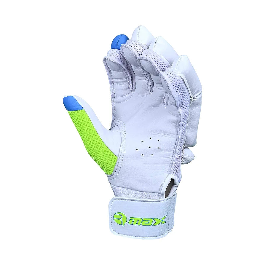 RMAX Unisex Leather & PVC Cricket Batting Gloves 