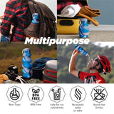Vector X Flexible Portable Water Bottle with Flip Top Lid for Travel, Hiking, Camping 500 ml Bottle (Pack of 1,Silicone)