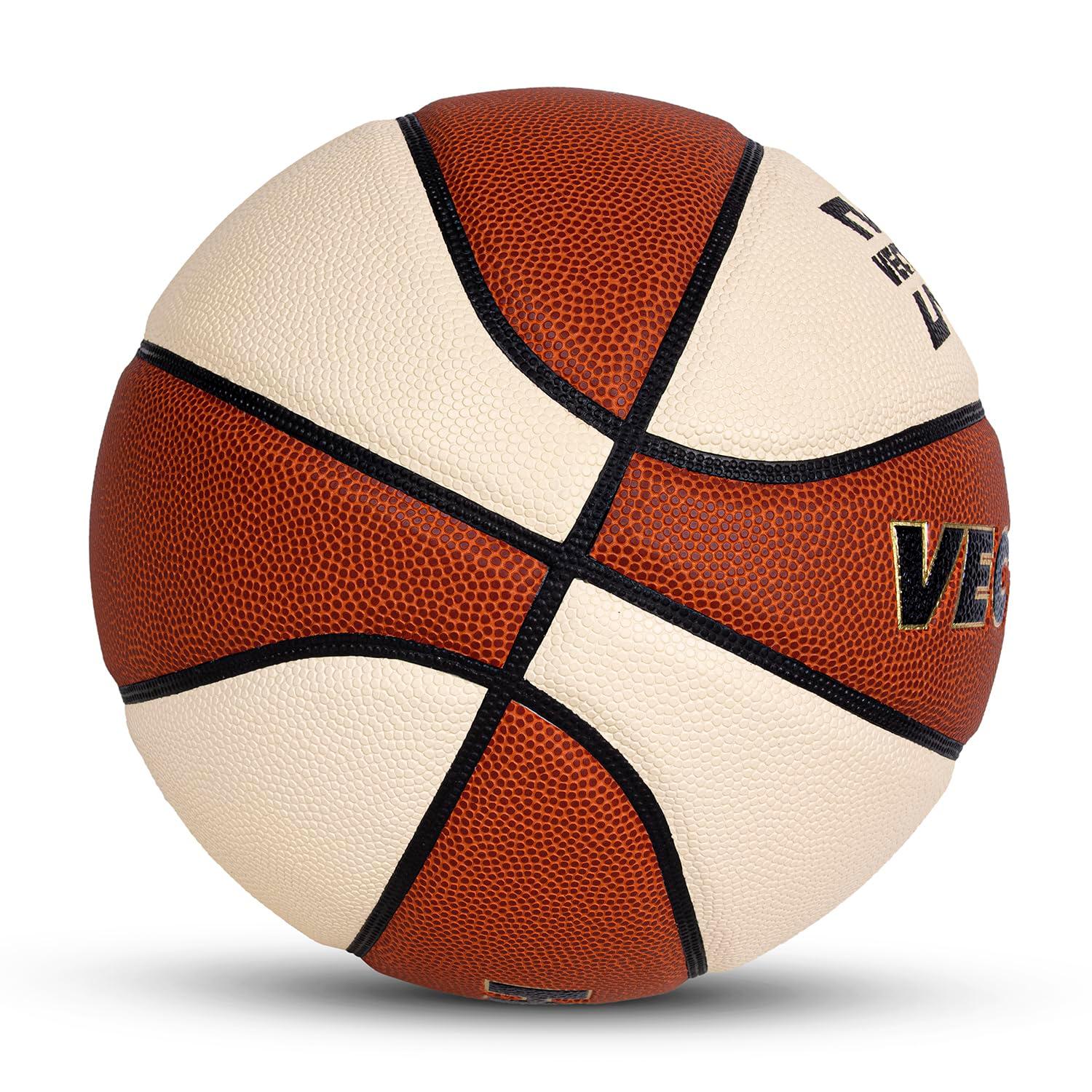 Vector X HG-100 Basketball Federation of India Official Ball, FIBA Level 1 Approved Premium Basketball