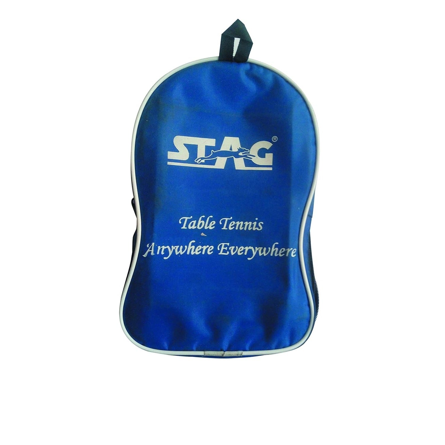 STAG GLOBAL 2 Star Anywhere Everywhere Table Tennis Playset | 4 Racquets, 3 Balls (White)