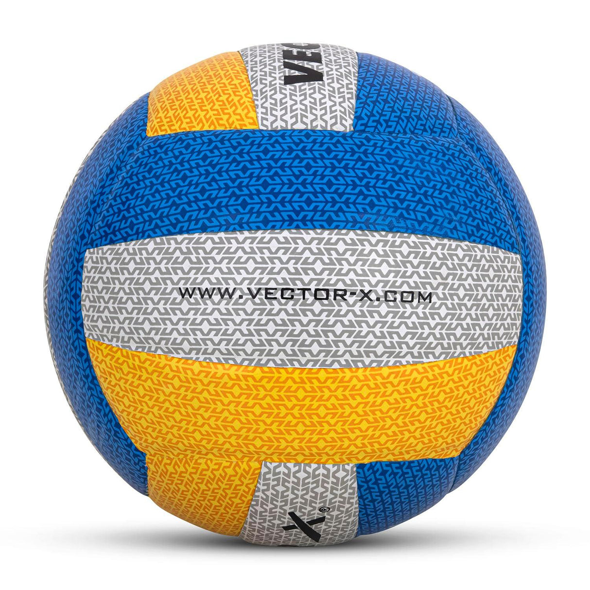 Vector X Legacy 18 Panel Laminated Rubberized Pasted Material Durable & Waterproof Indoor Outdoor, Beach, Pool, Sand Home Play Practice Match Volleyball.