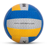 Vector X Legacy 18 Panel Laminated Rubberized Pasted Material Durable & Waterproof Indoor Outdoor, Beach, Pool, Sand Home Play Practice Match Volleyball.