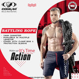 Cougar Professional Battling Rope and Exercise Rope 15 mtrs