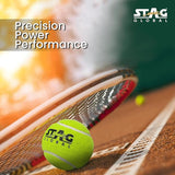 STAG GLOBAL Cricket, Tennis Balls | Crafted w PVC and Felt Material | Ensuring Durabilty and Performance