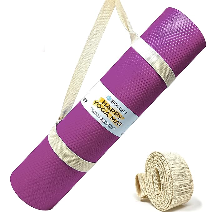 Boldfit Yoga Mat 4 mm & 6 mm Gym Mats - Green Pack Of 3 | Kibi Sports