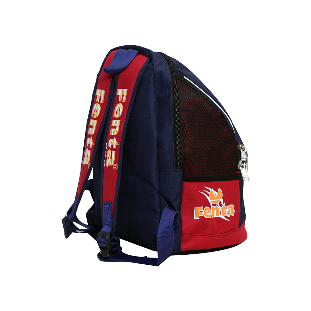 Fenta Navy Blue and  Red Backpack