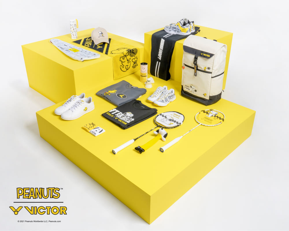 Victor X Peanuts Snoopy Auraspeed SN Unstrung [White] ARS-SN A Unstrung Professional Badminton Racket