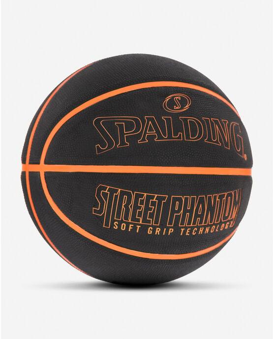 Spalding Street Phantom Rubber Basketball (Orange-Black) (Size-7)
