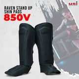 USI 850V Raven Stand Up Shin Pads