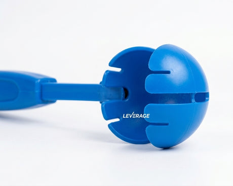 Leverage RoboArm Ball Thrower - three-quarter front view