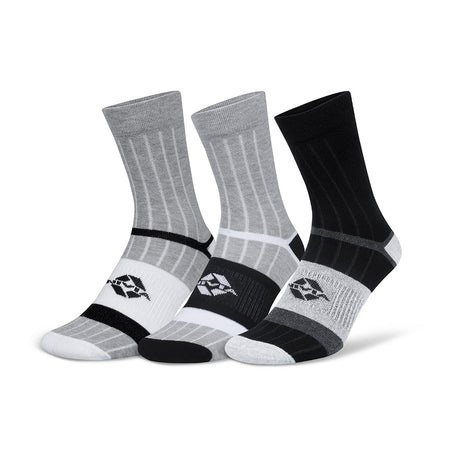 All Day Stripes, Full Calf Socks (Pack of 3)