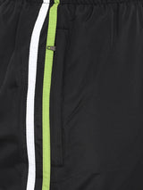 Alcis Active Run Black Green Tracksuit