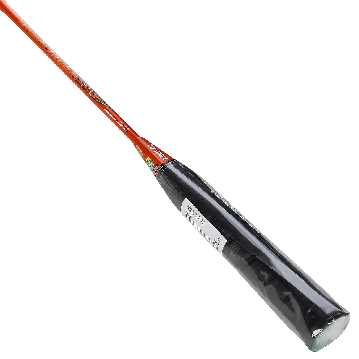 Yonex Nanoray 72 Light Badminton Racquet (Strung, Orange)