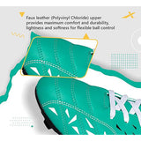 Vector X Combo Titan Football Shoes with Socks & Shinguard Football Shoes for Men