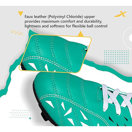 Vector X Combo Titan Football Shoes with Socks & Shinguard Football Shoes for Men
