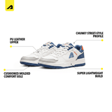 Code  Men's Shoes - White Blue