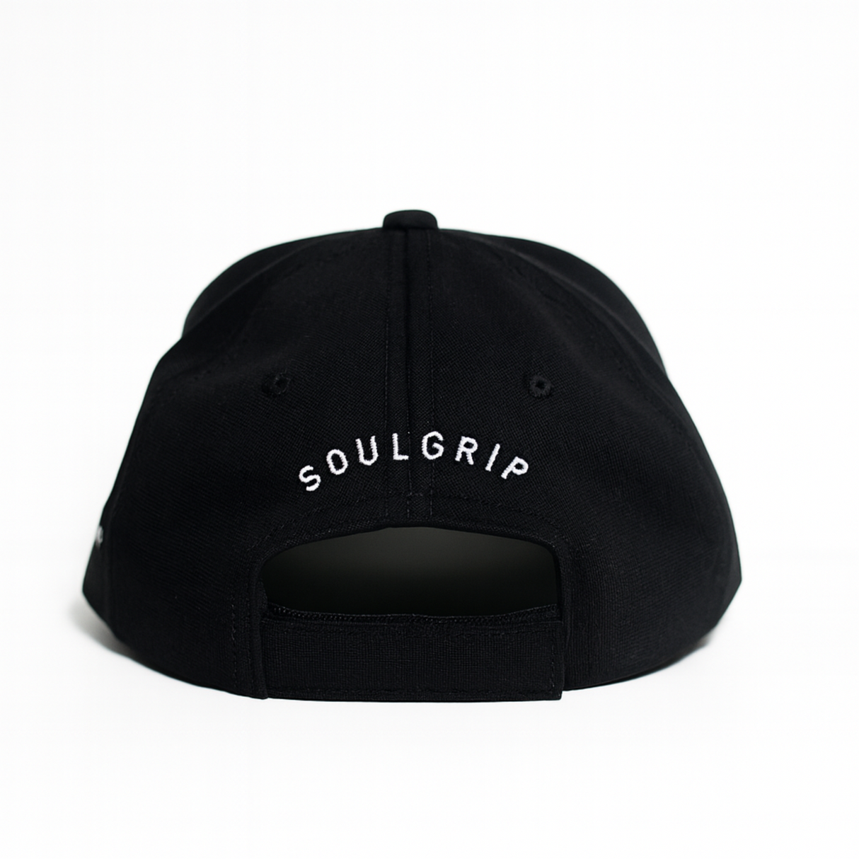 SOULCAP – Premium Dri-Fit Adjustable Baseball Cap (Black/White)