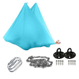 Premium Aerial Yoga hammock – Sky Blue