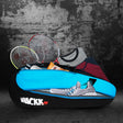 Birdie 45L Black Blue| Unisex Lightweight Tennis Badminton Squash Equipment Cover Kit Bag Shoe Pocket | Air Ventilated Pocket for Wet Clothes | 4T 6B Racket | Backpack & Duffel