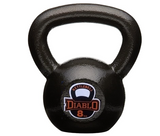 DIABLO Premium Fitness Solid Cast Iron Kettlebell Weights (2Kg,4KG,6KG,8KG,10KG,12KG) | Kibi Sports