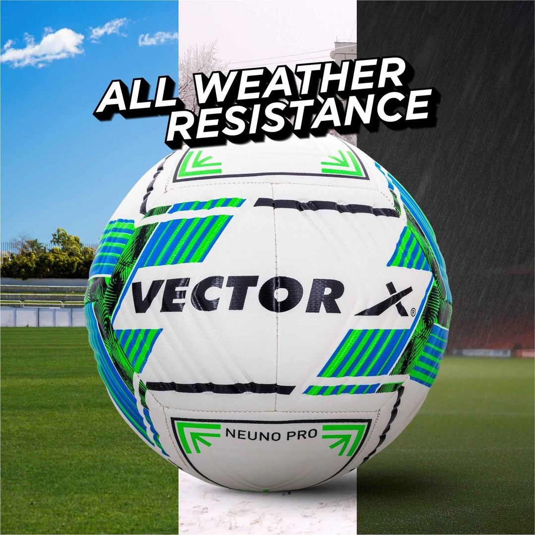 VECTOR X Premium Neuno Pro TPU 3D Embossed Machine Stitched Football - (Standard, Pack of 1)