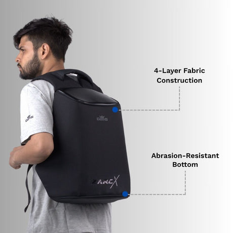 Zarc X: 22L Anti-Theft Laptop Backpack for 15.6” Laptops | Secure & Sleek Design