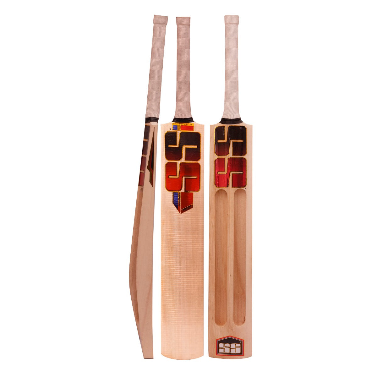 SS Soft Pro Players (With Fiber Tape) Kashmir Willow Cricket Bat | KIBI Sports