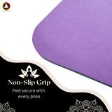 Vedam 6mm TPE Material Yoga and Exercise Mat (Purple)