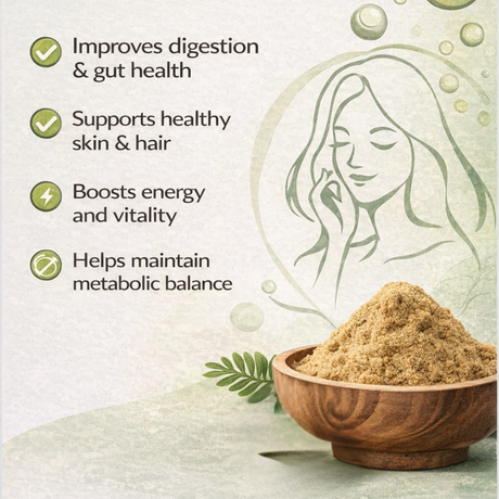 Organic Amla Powder  Natural Vitamin C | Hair, Skin & Immunity Support