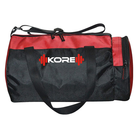 Kore K-Fusion-5.0 Gym Bag (Red/Black) | Kushal Rubber Industries / Kore Fitness