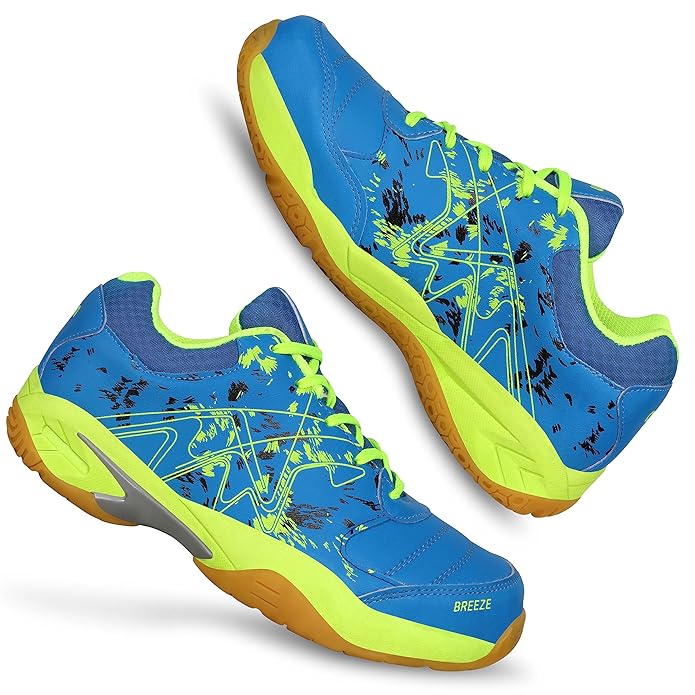 Aivin Breeze Badminton Shoes for Men/Sports and Athletic Footwear with Upper Synthetic/Comfortable Badminton Shoes