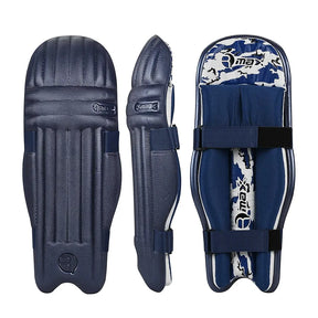 RMAX Cricket Batting Legguard Pad with Lightweight Ambidextrous Design, High-Density Foam Protection, Comfortable Inner Lining, Enhanced Knee and Shin Protection Full Size 