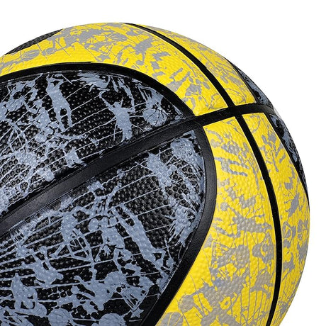 AIVIN Back Street Basketball, Rubberized Moulded Basketball Game, for Match, Training, Outdoor Ball, | Aivin