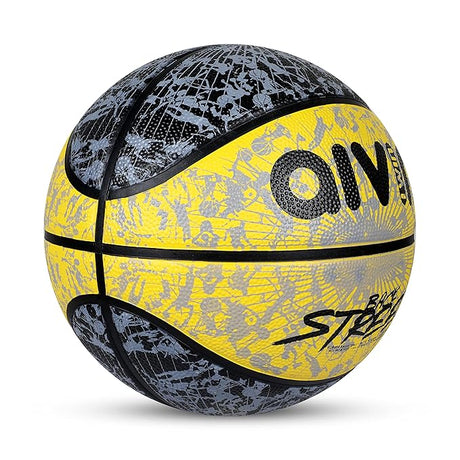 AIVIN Back Street Basketball, Rubberized Moulded Basketball Game, for Match, Training, Outdoor Ball, | Aivin