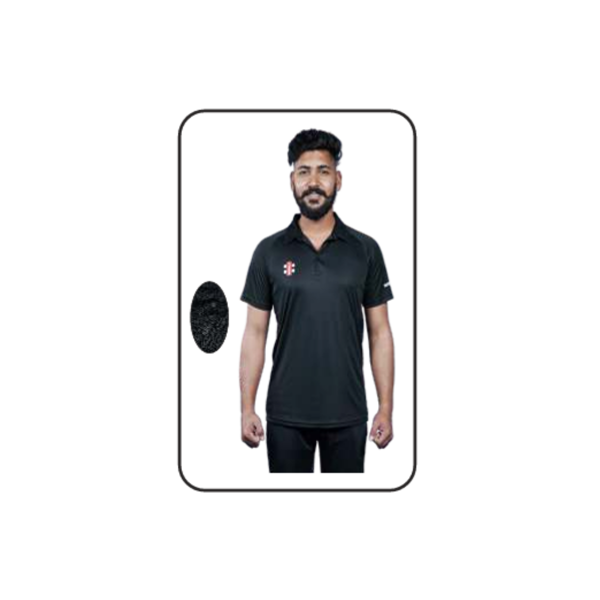 Shirt Gn10 Black Short Sleeve | KIBI SPORTS